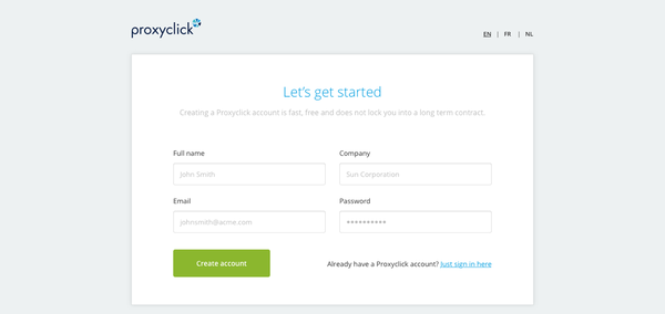 Prepping Proxyclick’s first-time customers